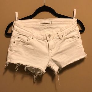 Aritzia White Shorts